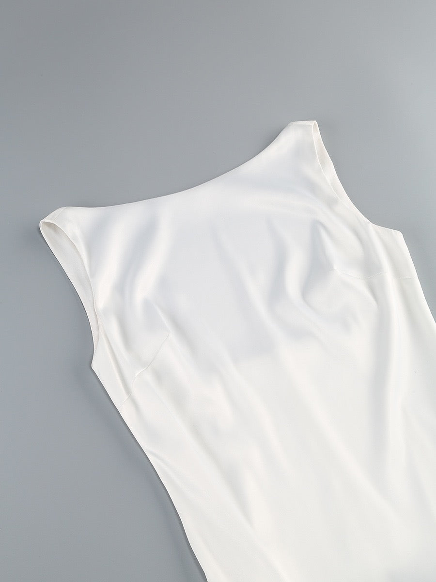 kurzes Rüschen Minikleid