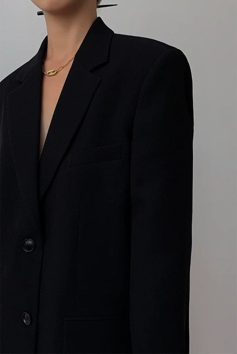 Blazer mit Schulterpolster