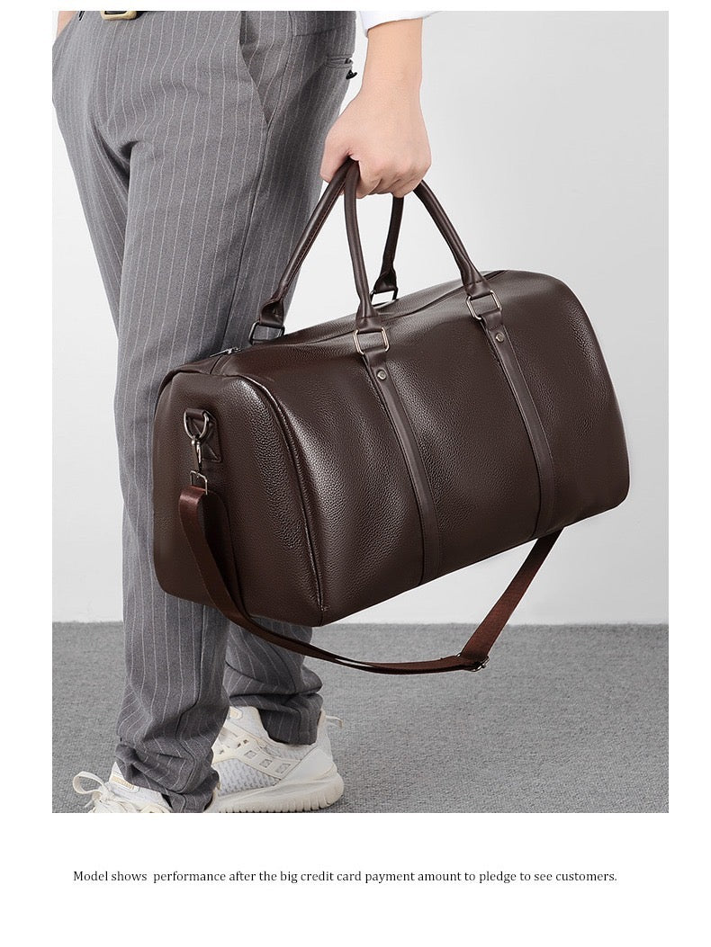 Leder Duffelbag Unisex