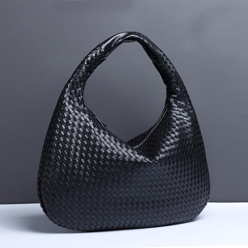 gewebte Ledertasche