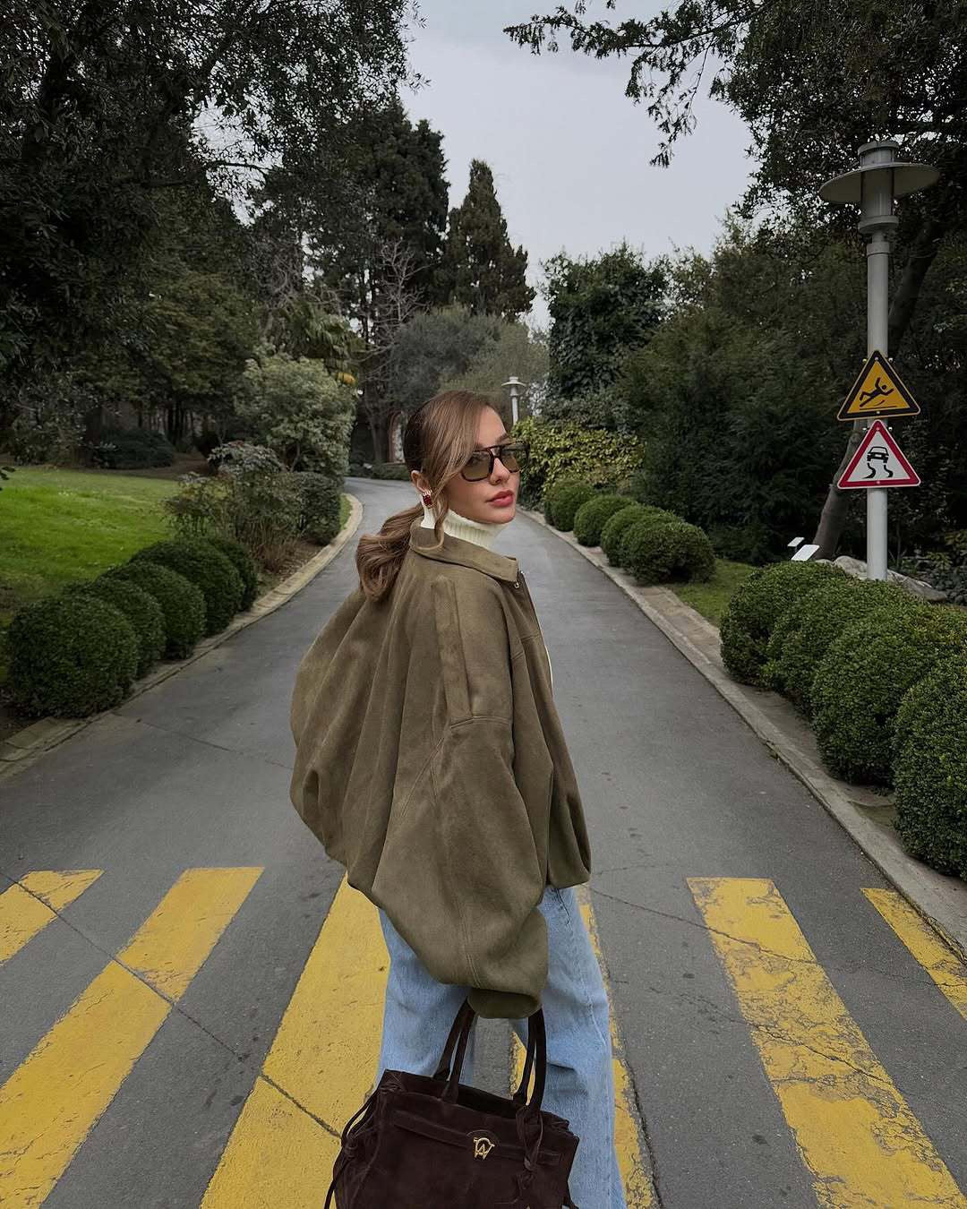 virale Wildlederjacke
