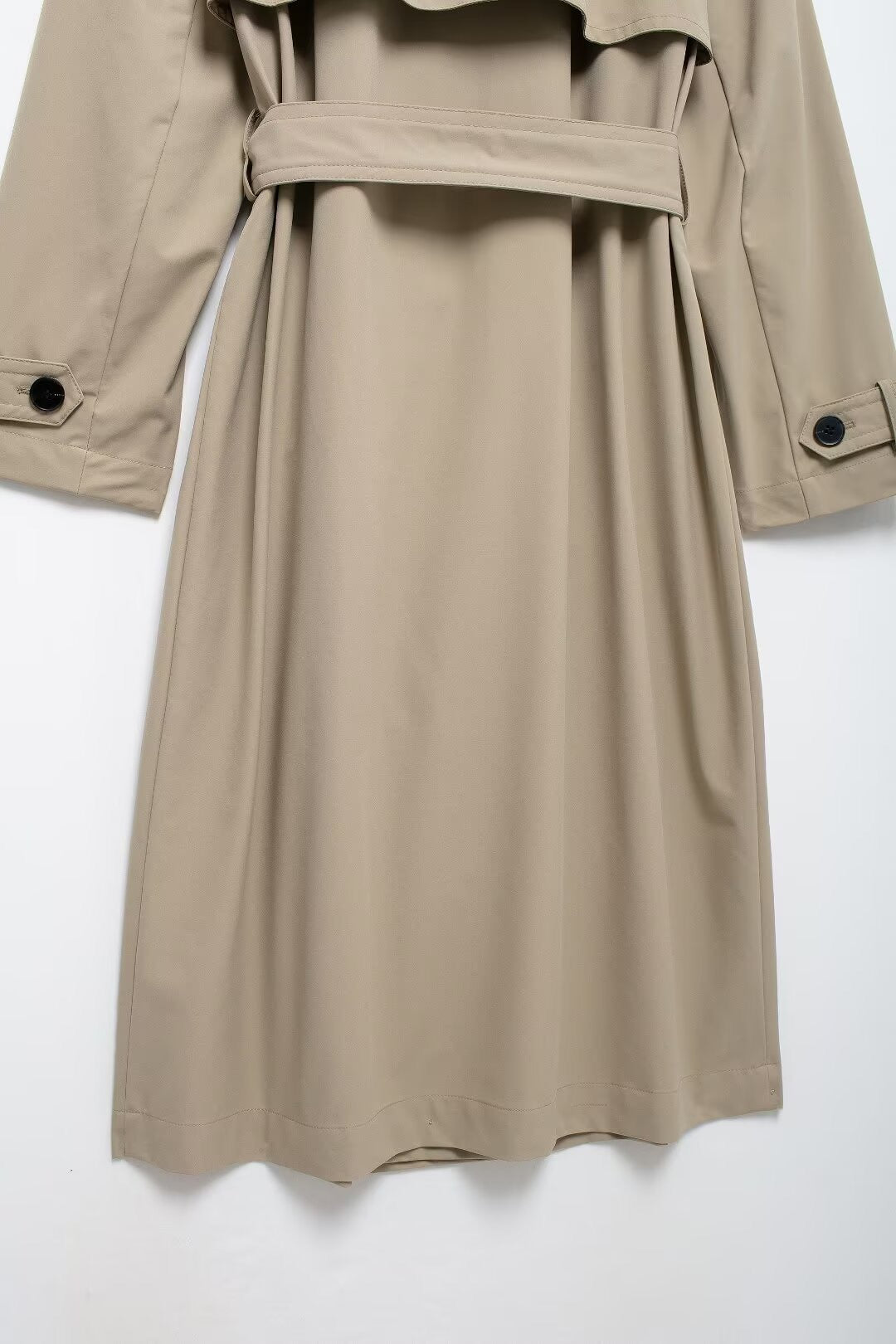 langer  Frühlingstrenchcoat, beige
