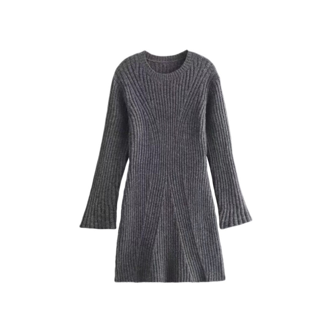 Pullover Kleid, A-Linie