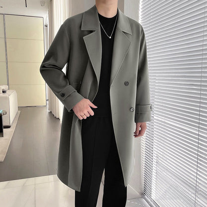 Trenchcoat Herren mittellang