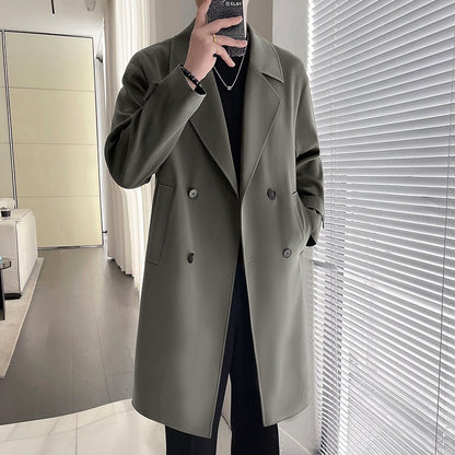 Trenchcoat Herren mittellang