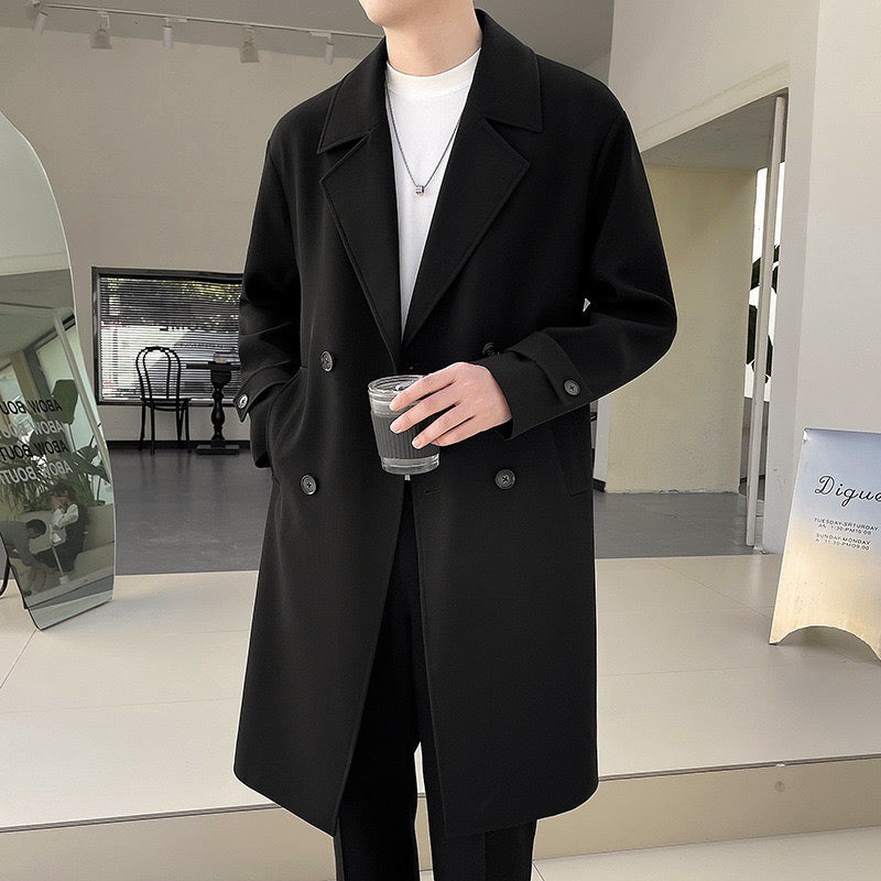 Trenchcoat Herren mittellang